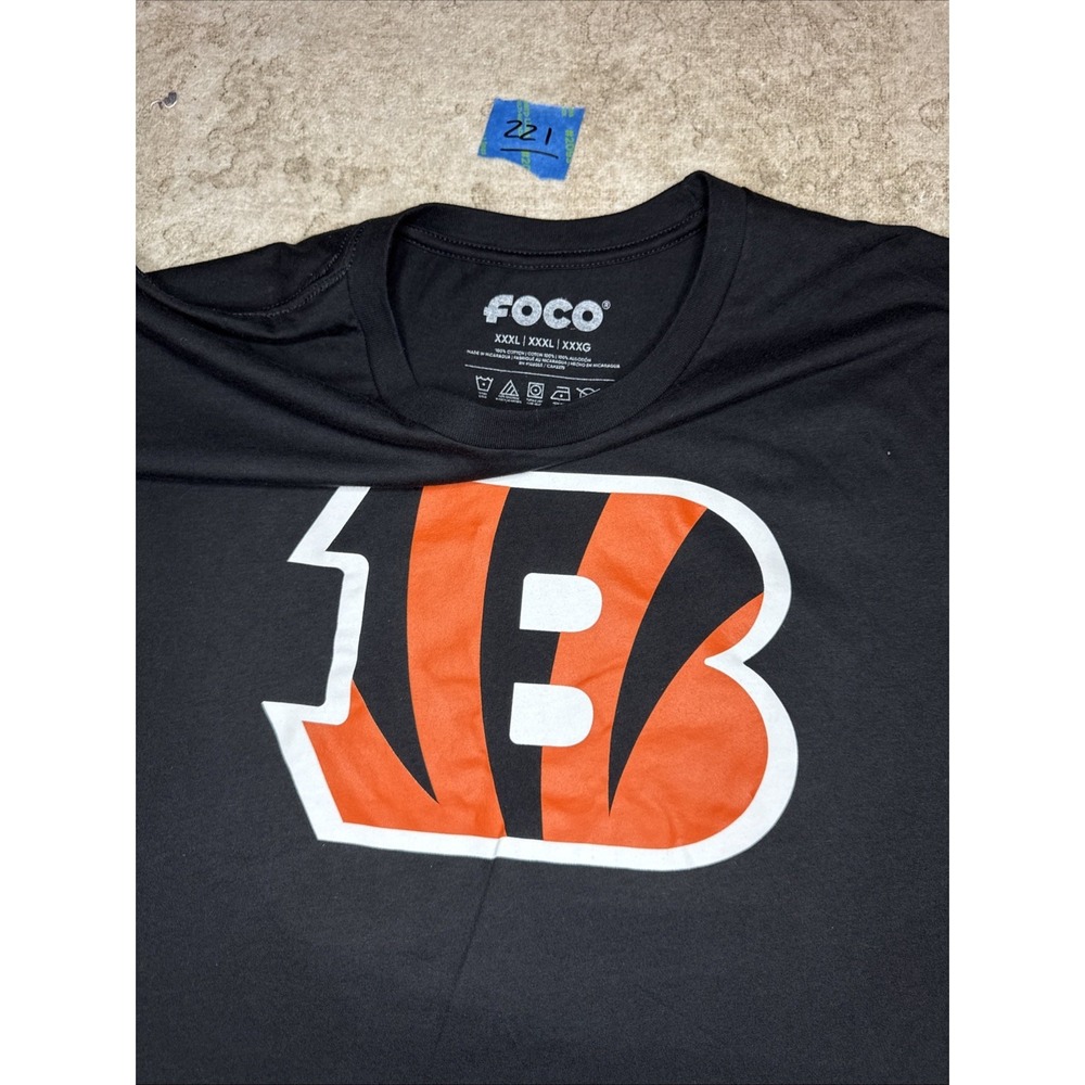 Cincinnati Bengals FOCO NFL Men's 3XL Shirt NWOT - Picture 7 of 7